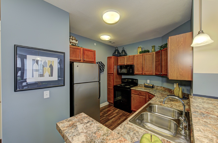 Open Kitchen with Storage in Sylvania.